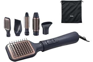 Lokówko-suszarka Philips z serii 5000 — lokówka z 5 nasadkami do modelowania włosów (model BHA530/00)
