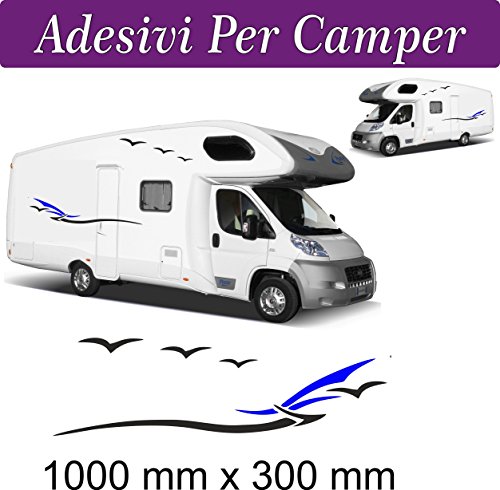 Juego de 2 pegatinas para autocaravana - Accesorios para autocaravanas, pegatinas, adhesivos