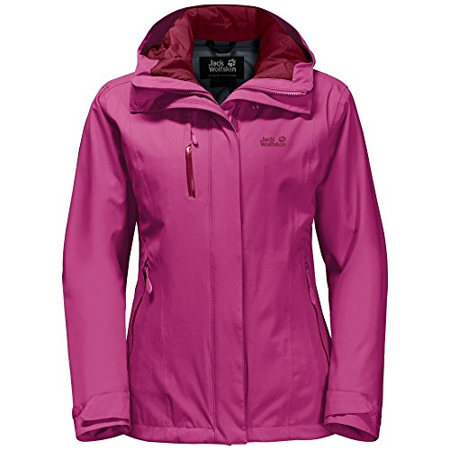 Preisvergleich Produktbild JACK WOLFSKIN Damen Daunenjacke wasserdicht TROPOSPHERE WOMEN, fuchsia, XL, 1107851-2047005