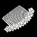 Faux Pearl Rhinestones Bridal Hair Comb Slide Clip Hair Accessories