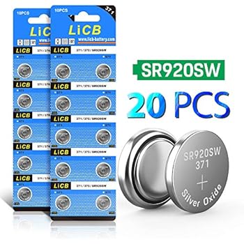 10 X 371/AG6/LR920 WATCH BATTERIES: Amazon.co.uk: Electronics