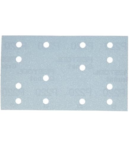 130x80mm Sanding Pad 12 Holes-Replacement Backup