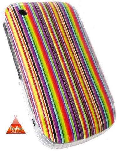 TEEPEE ONLINE® MULTI STRIPE CASE COVER for BLACKBERRY CURVE 8520