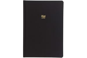 Letts of London Icon - Rubrica A5, colore: Nero