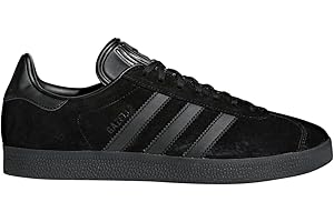 ADIDAS ORIGINALS adidas Men's Gazelle Sneaker, Black Core Black Core Black Core Black, 7 UK