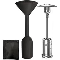 Copertura Impermeabile Per Riscaldatore Da Patio - 420D Oxford, 226x89x48 Cm - Foto 10