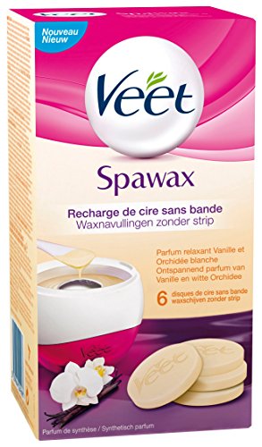 Veet Spawax Warmwachsscheiben, Vanille und Orchidee - 2