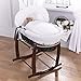 Clair de Lune Vintage Charcoal Wicker Moses Basket (White)