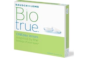 Biotrue ONEday BAUSCH + LOMB lentillas diarias esféricas, 90 unidades / 8.6 BC / 14.20 DIA / +03,75