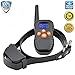 Produktbild [Neue Version 2017] DW87N Remote Hund Ausbildung Kragen wiederaufladbar und wasserdicht Anti bellen Halsband mit Signalton, Vibration & blaue Hintergrundbeleuchtung Bildschirm No-Shock Vibration Antibellhalsband für 1 Hund, 200 Meter (218 Yards/656 ft)
