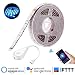 Produktbild Wireless WiFi Smart Lichtleiste, Lemonbest 2M 6.6ft SMD 5050 RGB dekorative Lichterketten arbeiten mit Alexa / Google / IFTTT Smartphone APP Steuerung Timer Suport für Weihnachten Hochzeit Festival Party (New Water Drop Design)