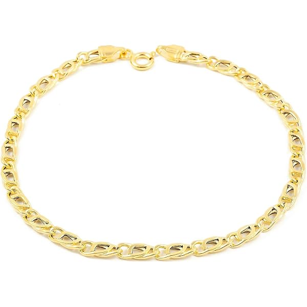 Monde Petit Bracciale Albero Della Vita In Oro Giallo 18k (750) Con Madreperla - Gioiello In Scatola Regalo Con Certificato Di Garanzia
