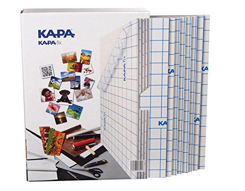 Kapa-fix Box mit 8 Leichtstoffplatten DIN A4 selbstklebend zum Aufziehen von Digitalfotos und für den Modellbau- - 3