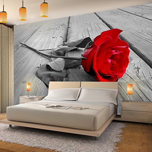 Fototapete Rose 352 x 250 cm – Vliestapete – Wandtapete – Vlies Phototapete – Wand – Wandbilder XXL – !!! 100% MADE IN GERMANY !!! Runa Tapete 9060011a - 3