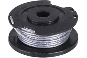 MOECSHSY Strimmer Spool for Bosch, Strimmer Wire for Bosch Φ1.6mm Double Autofeed Spools Replacement Compatible for Bosch Trimmer ART 23 SL 26 SL EasyGrassCut 23 Cutter Trimmer Wire Refills 16ft