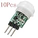 Produktbild ILS - 10 pieces Mini IR Infrared Pyroelectric PIR Body Motion Human Sensor Detector Module