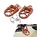 Produktbild H2Racing Orange Motorräder Fußrasten Ruhepedale Fußrasten Pedale für 85 SX 2003-2017,250 SX,950 Super Moto/R 2005-2008,125-530 EXC/EXC-F 98-16,125 SX,250-450 SX-F 98-15,(Nicht passend 690 SMC 2008)
