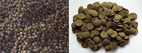 DLS Duo Fish Food Algae Spirulina Wafers &amp; 2mm Catfish Pellets (100g of each)