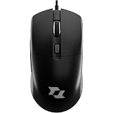 Section XR1 Kablolu Oyuncu Mouse, 12800 DPI, RGB Aydınlatma, 6 Tuş, Ergonomik Tasarım, PC ve Laptop Uyumlu, Gaming Fare Siyah