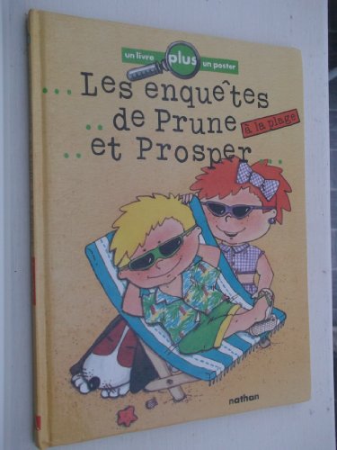 couverture de : Les enqu&ecirc;tes de Prune et Prosper, &agrave; la plage