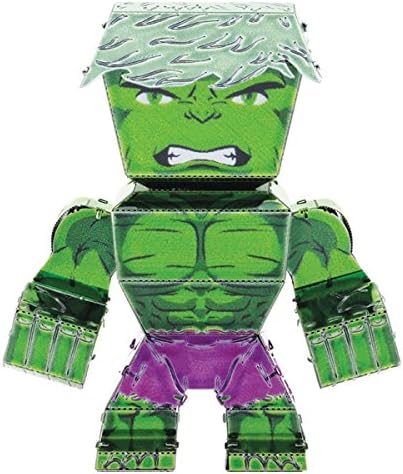 Metal Earth - Fascinations, Marvel Avengers Hulk 3d metal Puzzle, Construktion Toys, laser cut models