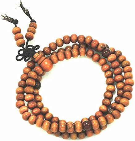 Strand bracelet Precious wood jewel Wood Woman Orange Lyet