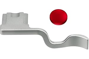 BITUBOL Metal Thumb Up Grip for Fuji Fujifilm XT50 XT5 XT4 XT3 XT30 XT2 XT20 XT10 Digital Camera Hot Shoe Thumb Grip Accessories (Silver)