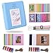 Produktbild Kaka Film Rahmen Bundles Set für HP Sprocket Portable Fotodrucker / Polaroid ZIP Mobiler Drucker / Polaroid Snap Instant Digitalkamera mit Album / Frames / Hängende Frames / Aufkleber - Blau