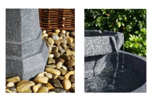 Solaray™ Solar-Vogeltränke „Castille“ mit LED-Beleuchtung - 6