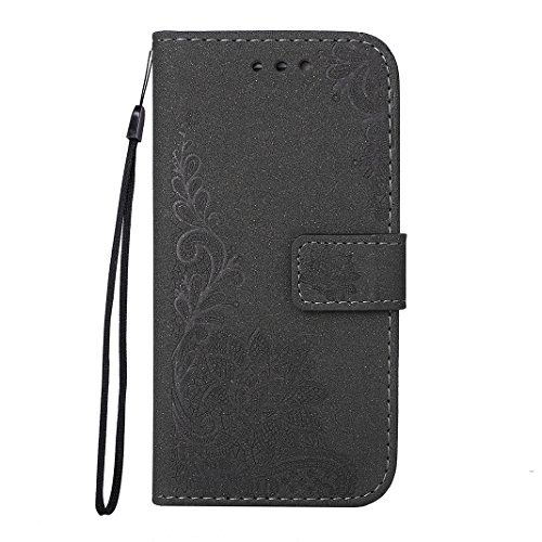 Samsung Galaxy S4 Mini Schützen Pelle HuaForCity® Samsung Galaxy S4 Mini Schutz Fall Case Shell PU Leder Innere Weiche TPU Mappen Abdeckung in Buch Art Mit Standfunktion Kartenschlitz Flip Case Cover protection Case Shell PU Leather Inner Soft TPU Wallet Cover in Book Style with Stand Function Card Slot Flip Cover Skin für Samsung Galaxy S4 Mini - 2