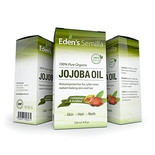 Jojobaöl – 120 ml – 100% ORGANISCH zertifiziert – Bester natürlicher Öl-Feuchtigkeitsspender für strahlende Haut, seidenweiche Haare und starke Nägel – Ideal für empfindliche Haut – Rundum Schutz Tag & Nacht – Kaltgepresst & Unraffiniert - 3