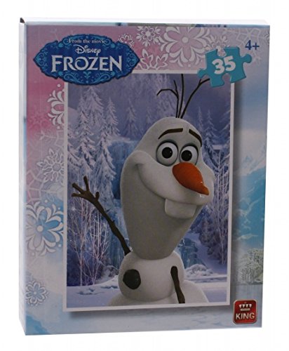 Preisvergleich Produktbild Mini-Puzzle Gefrorenes - Olaf 35 Bits