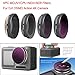Produktbild Dkings Luftfilter für DJI OSMO Action Standard - Kameraobjektivfilter, MCUV-, CPL-, ND4- und ND8-Filtersatz - 4er-Pack, MCUV-, CPL-, ND4- und ND8 für DJI OSMO Action