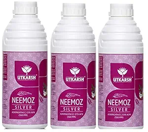 Utkarsh Neemoz-Silver (1 lit) (Azadirachtin E.C. 0.15% w/w, 1500 ppm) (set of 3)