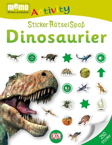Download memo Activity. Dinosaurier: StickerRätselSpaß