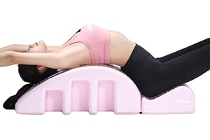 Pilates Yoga Wedge Spine Corrector Ryggsmärta Lindring Massagebord Träningsutrustning Cervikal Korrektion Kyphos Yoga Skumbåge