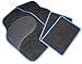 Produktbild Eufab Autoteppich Set "Diamant" Schwarz/Blau