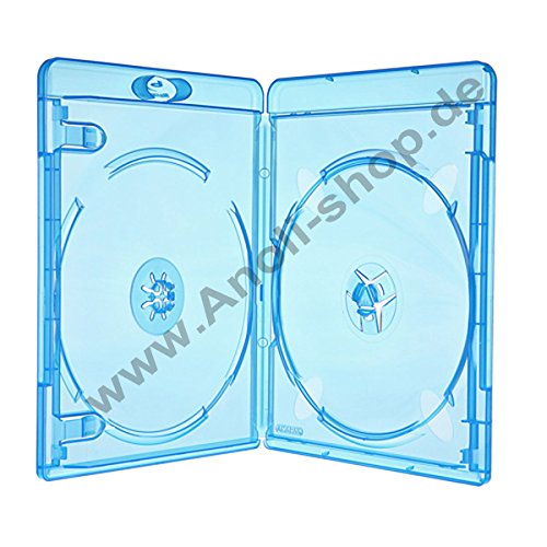 Preisvergleich Produktbild Amaray Blu Ray Hülle 11 mm Doppel-50 Stück