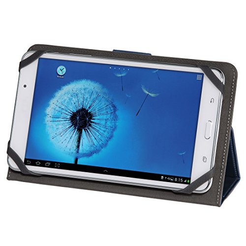 Hama Hülle für Tablets bis 17,8 cm (7 Zoll) mit Standfunktion und herausnehmbarer Kletthalterung, blau - 2