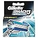 Gillette Mach3 Turbo Men's Razor Blades, 4 Blades