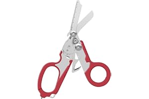 FLRMINGIGIGI Emergency Shears mit Strap Cutter und Glass Breaker Faltbare Scherenzange aus Edelstahl, Outdoor Camping Rescue Scissors Tools
