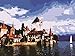 Produktbild obella Malen nach Zahlen Kits || Evian Town Wasser City Landschaft 50 x 40 cm || Malen nach Zahlen, DIGITAL Ölgemälde, rahmenlose