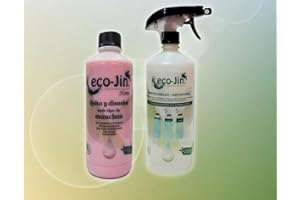 GENÉRICO ECO-JIN DETERGENTE EXTRA CONCENTRADO- PRODUCTO REVOLUCIONARIO DEL QUE TODO EL MUNDO HABLA 1L + DIFUSOR (HOME FLORAL/TALCO)