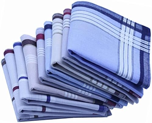 100% Cotton Pocket Square Handkerchief 4Pcs Men Handkerchiefs Pattern