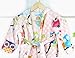Happy Cherry Toddlers kids baby Hooded Soft Warm Fleece Bathrobe Pajamas Sleepwear - Owl Size M