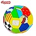 LALABABY Baby Early Learning Toys Colorful Funny Educational Stuffed Rattle Soft Ball for 0-6 Years