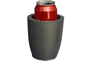 LLF Ton Graphit Tiegel Gießbecher Ofen Fackel Schmelzen Gießen Verfeinerung Gold Silber Kupfer Messing Aluminium Blei Zink und Legierungen (#3 (Kapazität 350 ml))