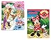 Produktbild 2x DISNEY Malblock & Sticker Set Din A 4 – „Prinzessinnen“ und „Minnie Mouse“ und - Malbuch mit Aufkleber