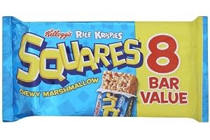 Kellogg's Ris Krispie rutor marshmallow 8 x 28 g fodral med 3