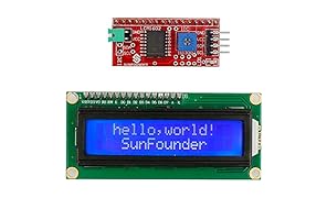 SunFounder IIC/I2C/TWI I2C LCD1602 Display Module for Arduino and Raspberry Pi